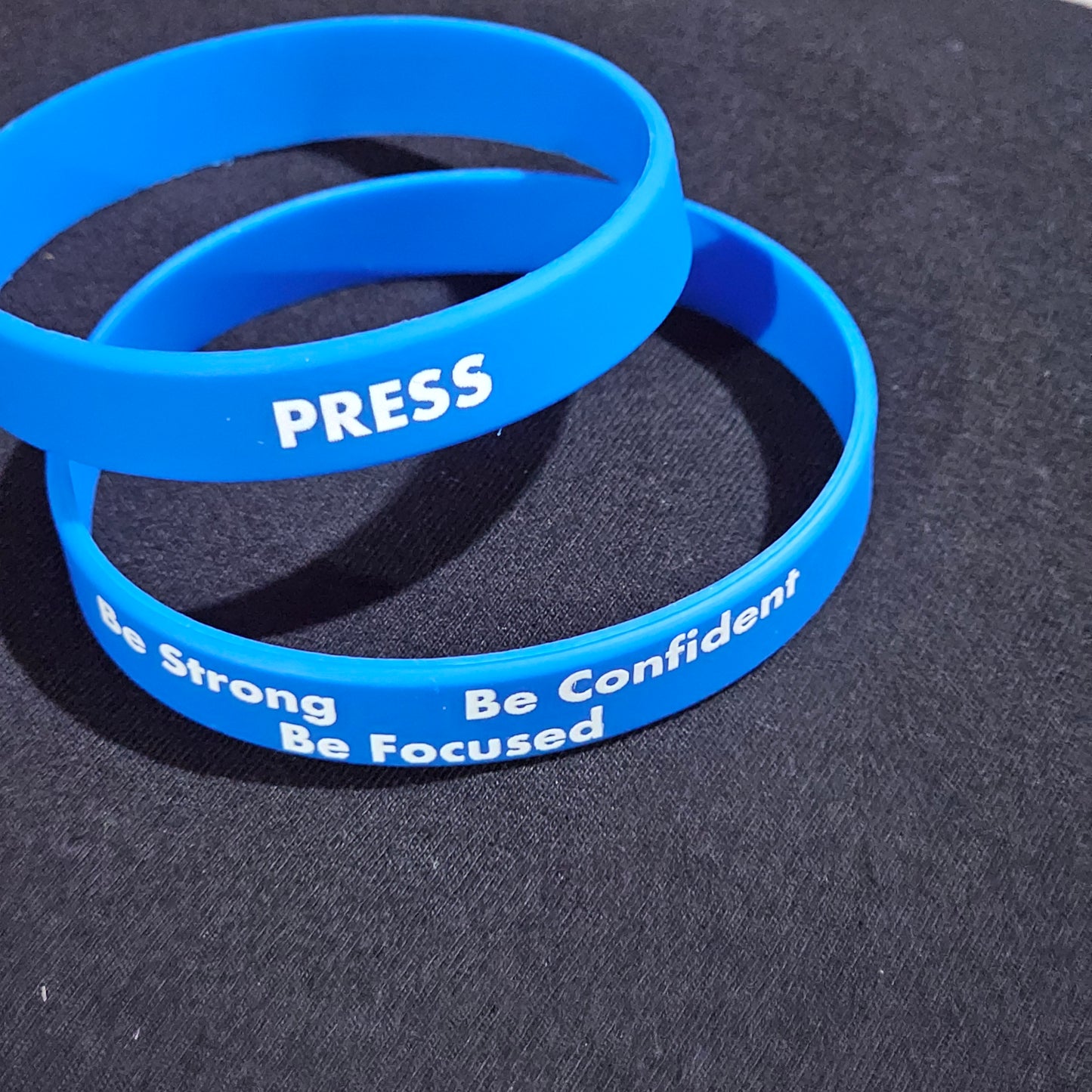 Motivational By God Creations ™ Wristband /Motivational Silicone Wristbands with Inspirational Messages