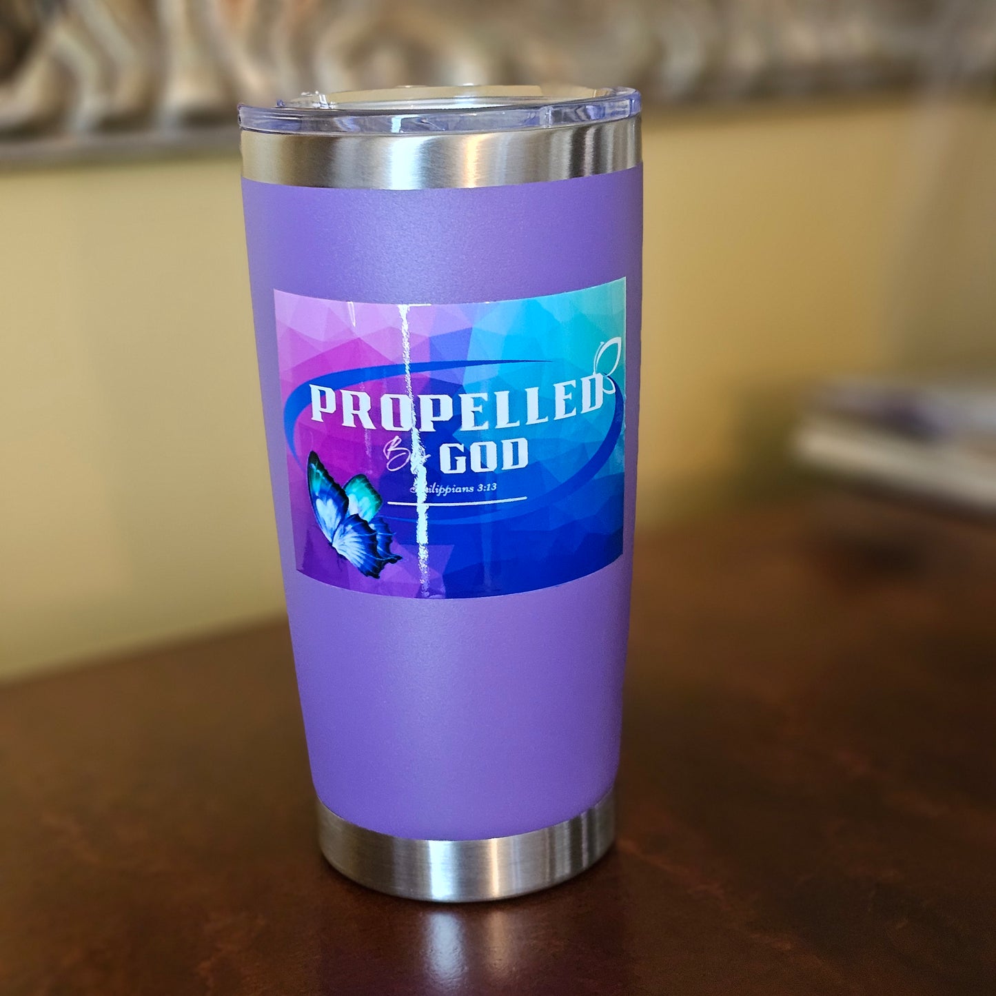 16oz or 20oz Coffee Mug tumbler, Stainless Steel, Leak Proof, Powder Coated